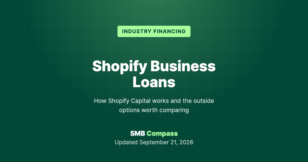 Shopify Business Loans — How Shopify Capital works and the outside options worth comparing