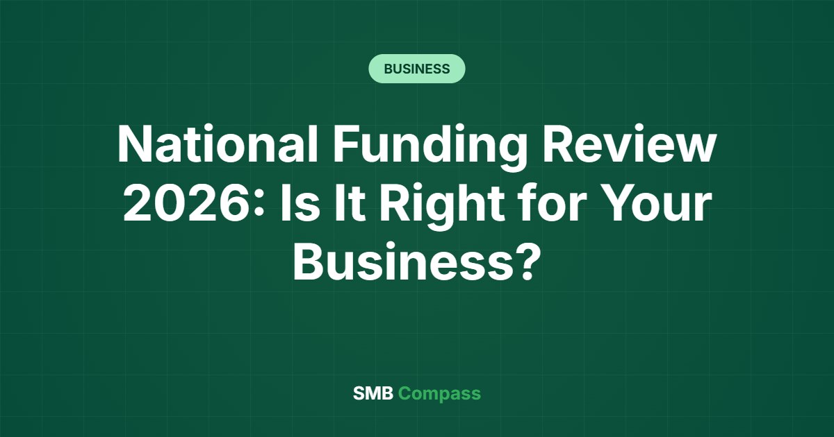 National Funding Review 2026: Is It Right for Your Business?