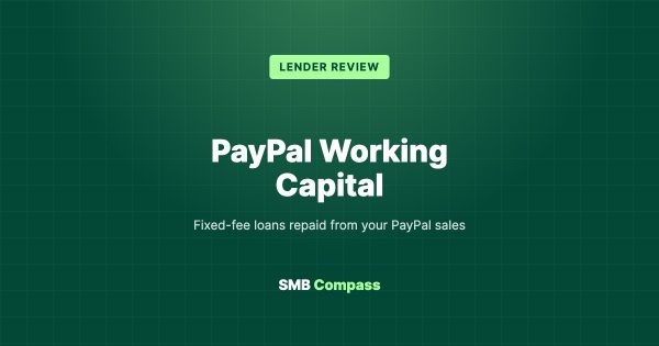 PayPal Working Capital — Fixed-fee loans repaid from your PayPal sales