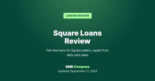 Square Loans Review — Flat-fee loans for Square sellers, repaid from daily card sales